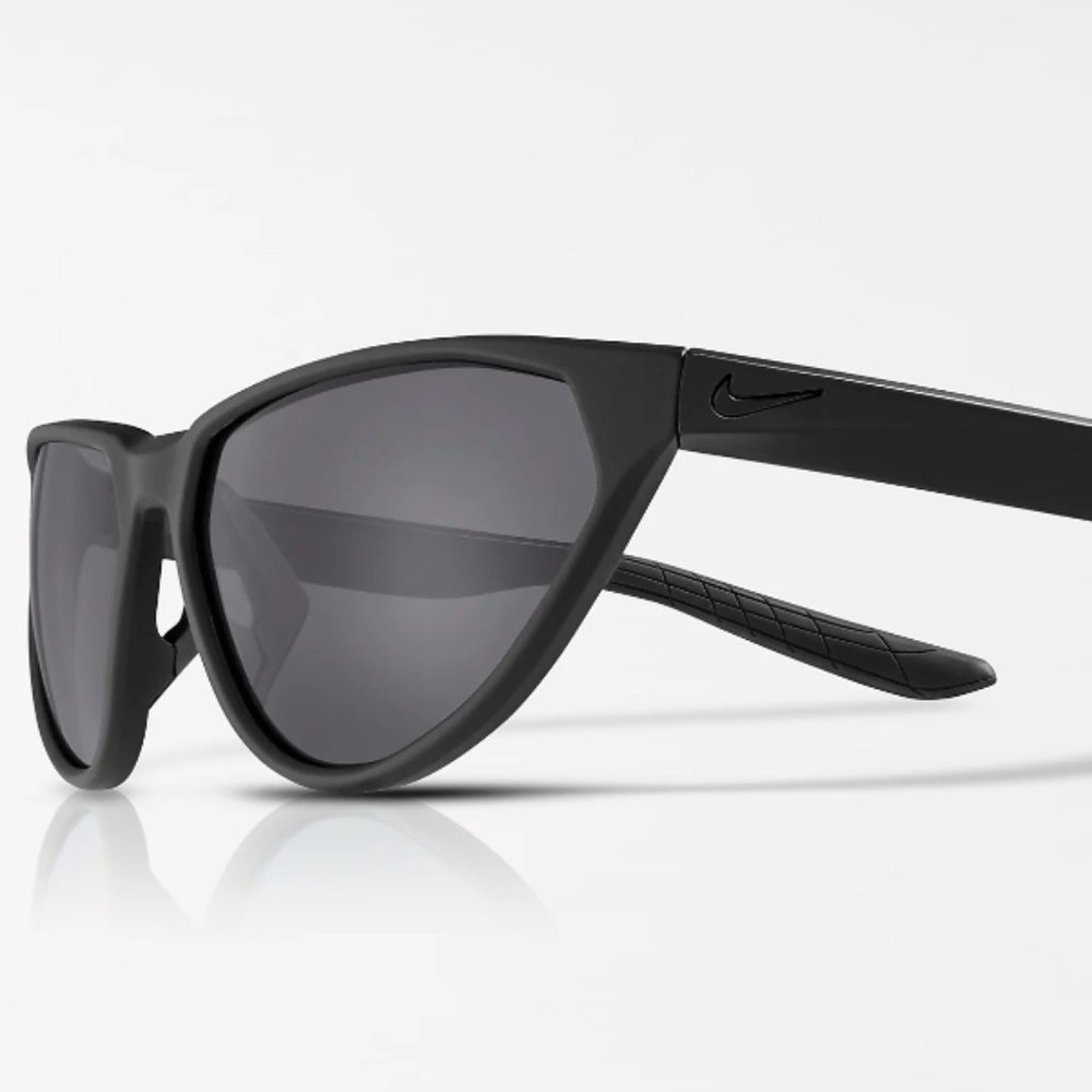Nike Maverick Fierce Women's Matte Black Wrap Sunglasses